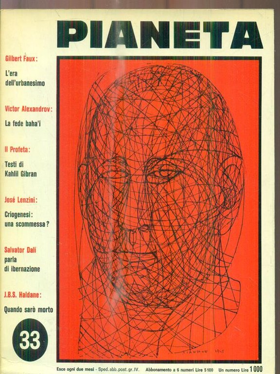 Pianeta 33/marzo-aprile 1970