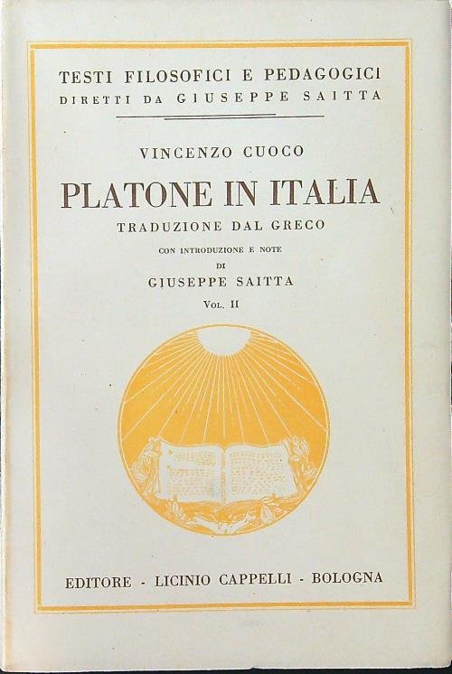 Platone in Italia vol. II