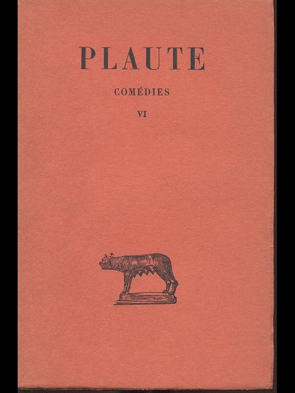 Plaute - comedies VI