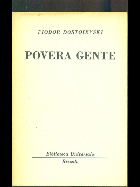Povera gente