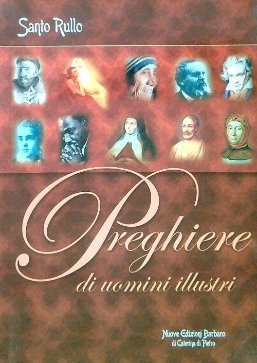 Preghiere di uomini illustri