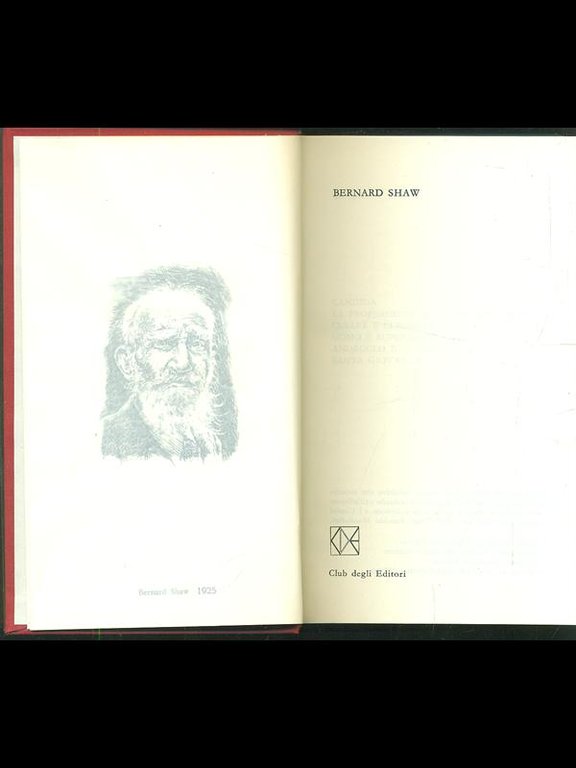 Premio Nobel 1925: Bernard Shaw