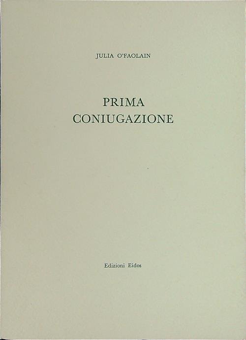 Prima coniugazione