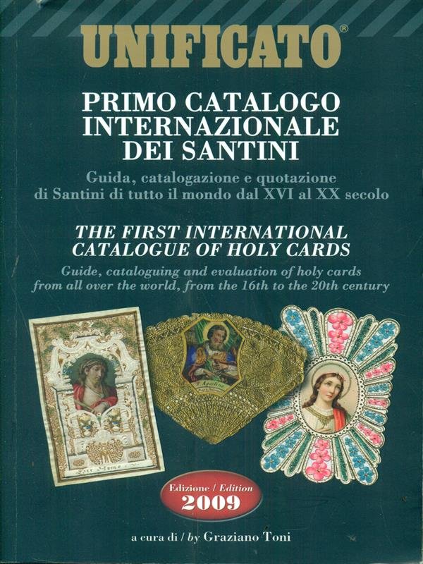 Primo catalogo internazionale dei santini