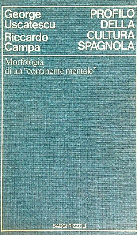 Profilo della cultura spagnola