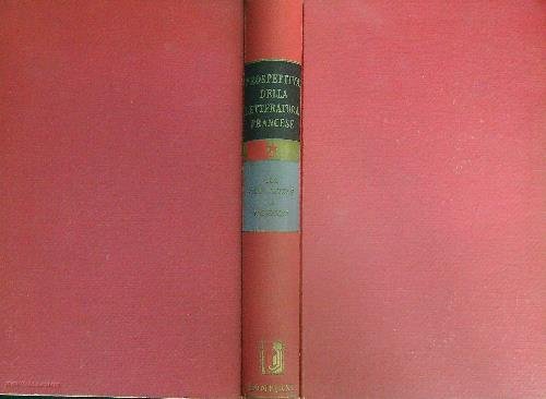 Prospettiva della letteratura francese da Corneille a Chenier