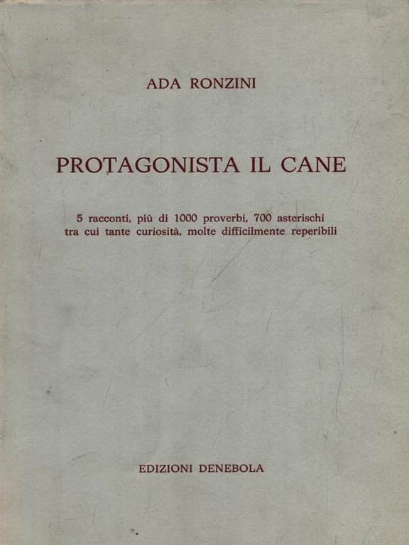 Protagonista il cane