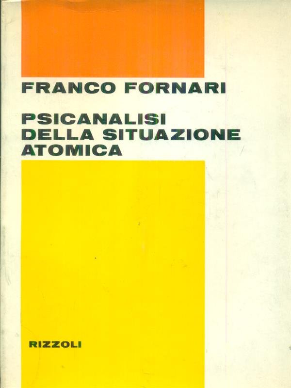 Psicanalisi della situazione atomica | Immagine principale