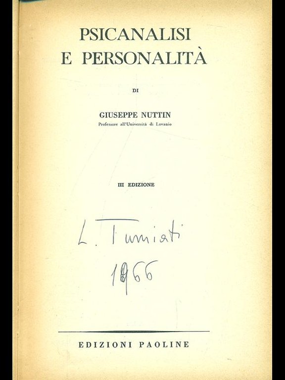 Psicanalisi e personalita' | Immagine Gallery 2