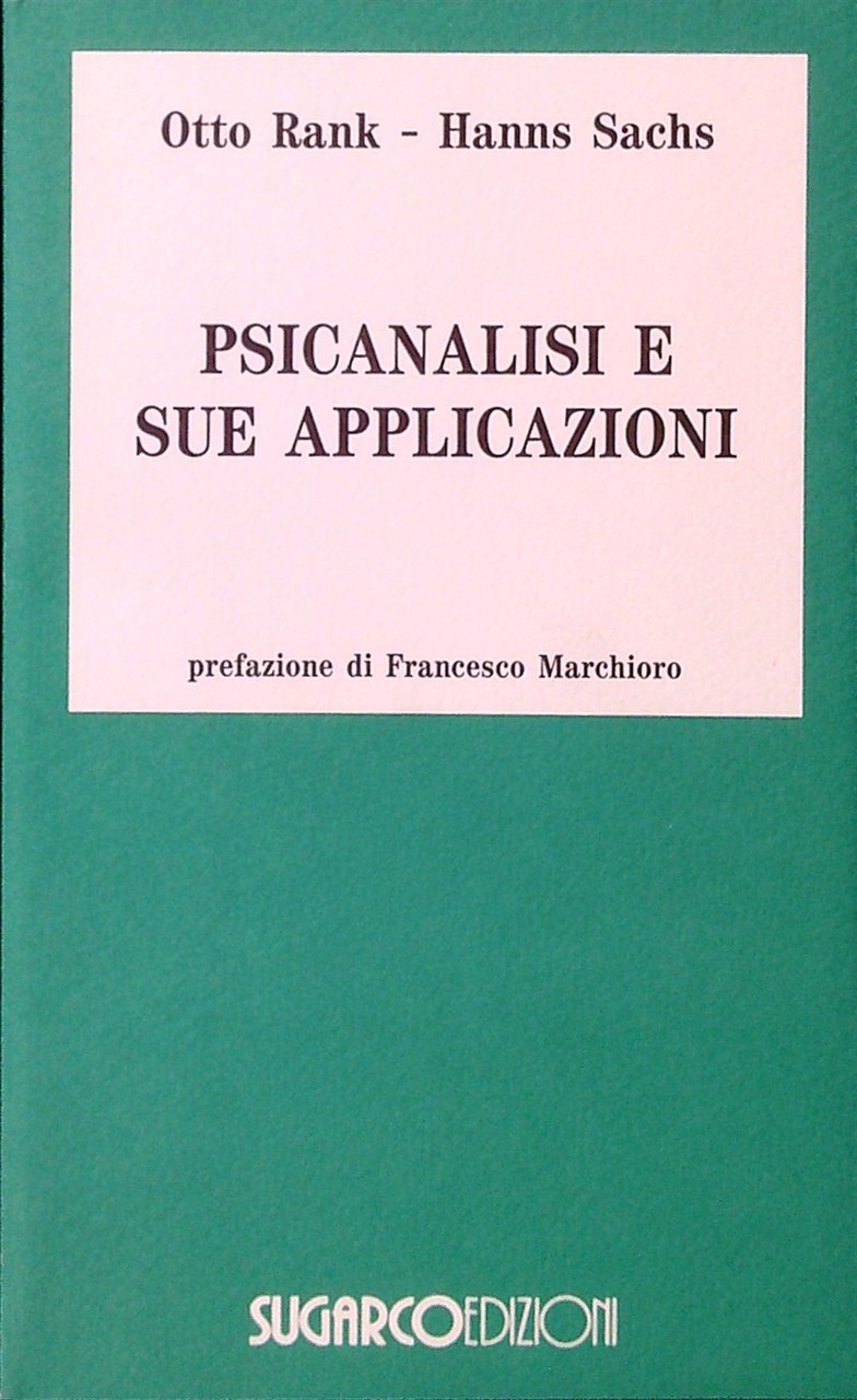 Psicanalisi e sue applicazioni | Immagine principale