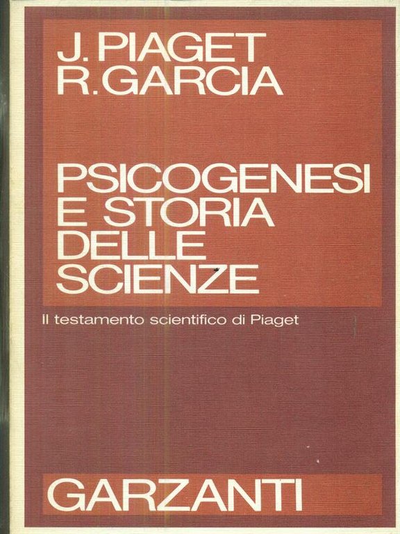 Psicogenesi e storia delle scienze