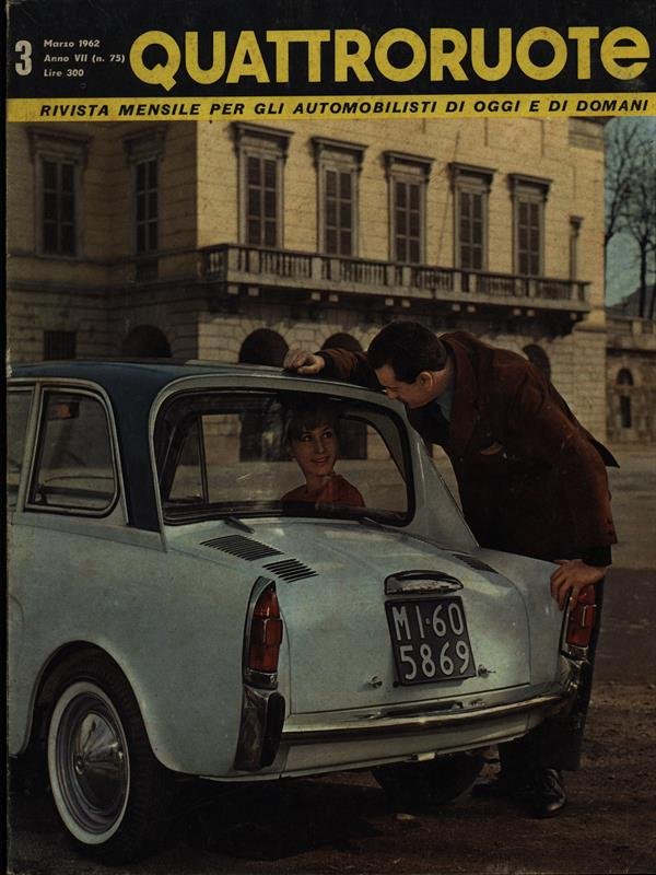 Quattroruote n. 3 fasc. 75/marzo 1962