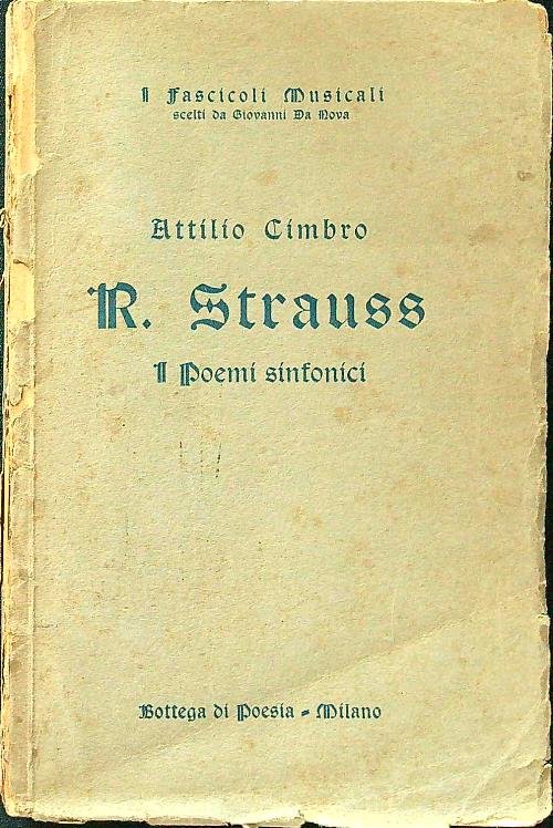 R. Strauss I poemi sinfonici