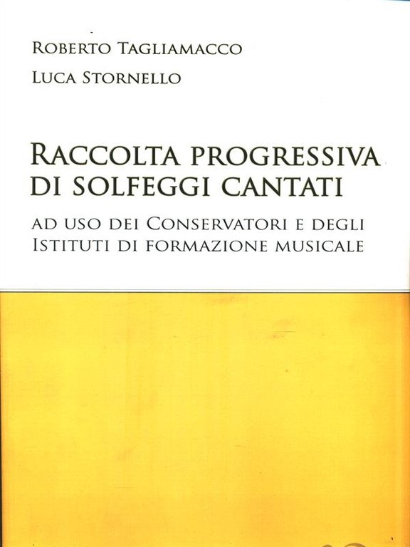 Raccolta progressiva di solfeggi cantati