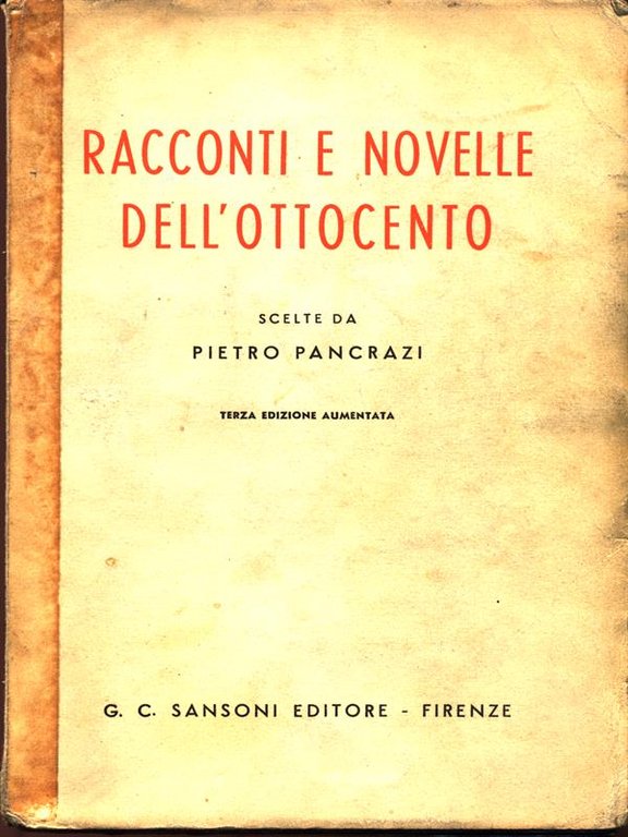 Racconti e novelle dell'Ottocento