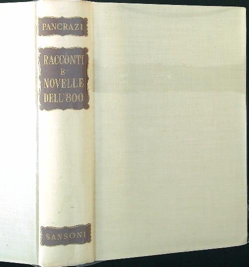 Racconti e novelle dell'Ottocento
