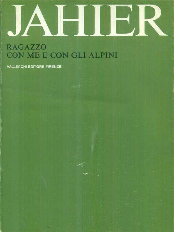 Ragazzo Con me e con gli alpini