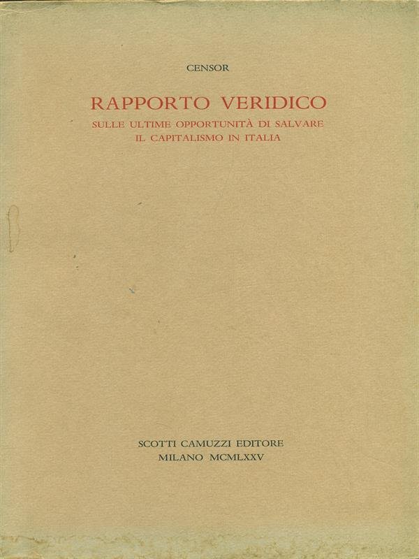 Rapporto veridico