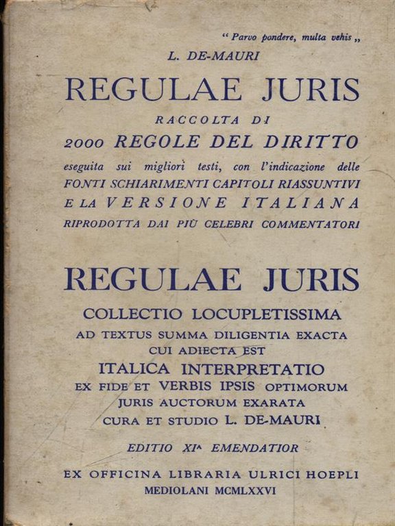 Regulae Juris