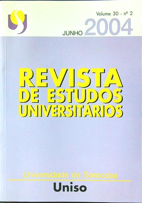 Revista de estudos universitarios vol.30 n.2 2004