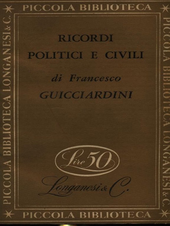 Ricordi politici e civili