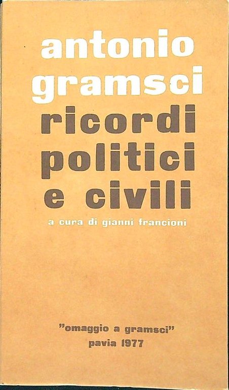 Ricordi politici e civili