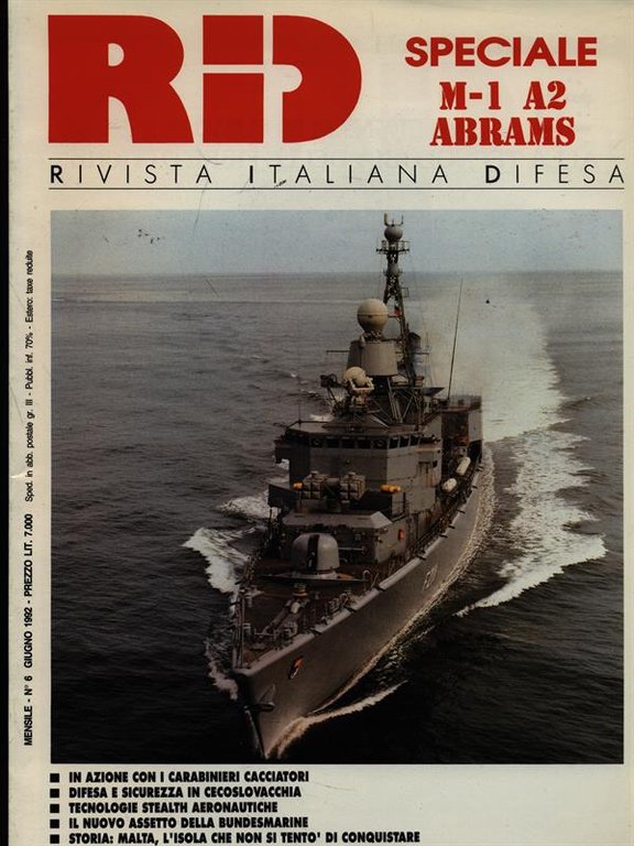 RID Rivista Italiana Difesa n. 6/giugno 1992