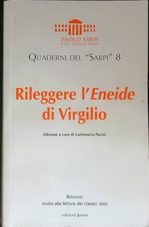 Rileggere l'eneide di virgilio