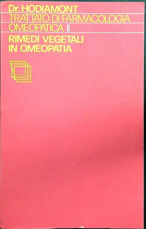 Rimedi vegetali in omeopatia