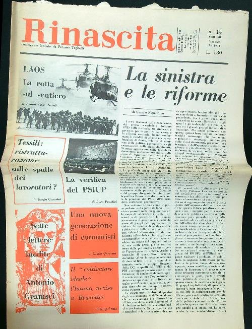 Rinascita 14/1971 | Immagine principale