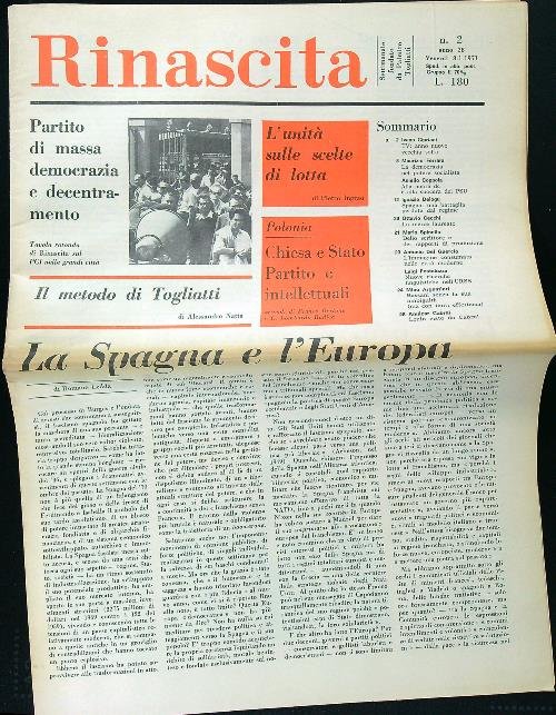 Rinascita 2/1971 | Immagine principale
