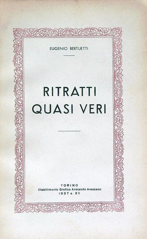Ritratti quasi veri