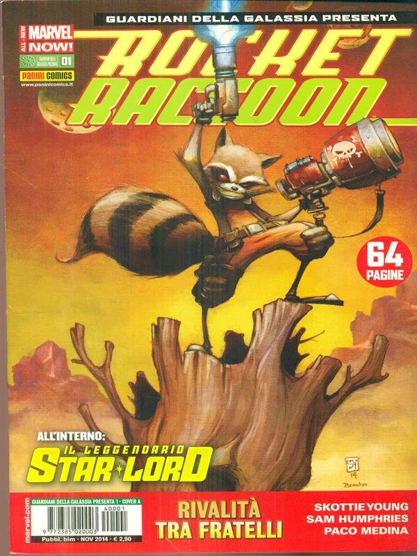 Rocket Raccoon num 1 / novembre 2014