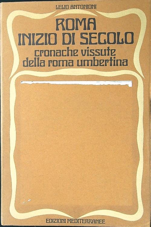 Roma inizio di secolo