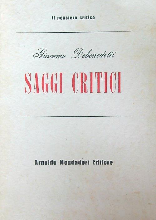 Saggi critici | Immagine Gallery 2