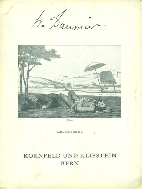 Sammlung Honore' Daumier. Auktion 130