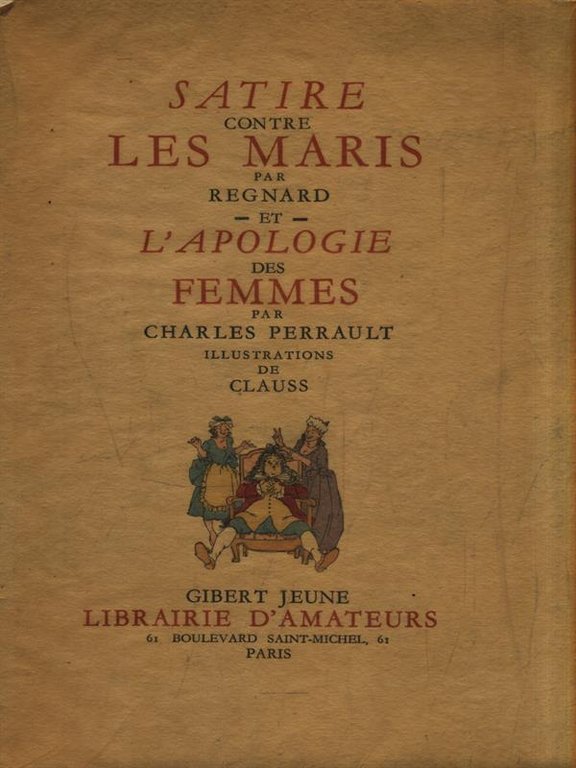 Satire contre les maris et l'apologie des femmes