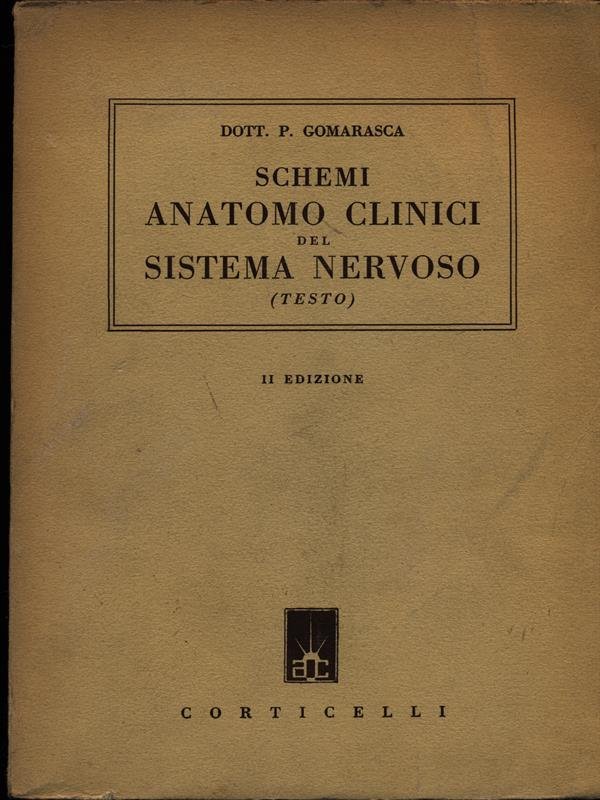 Schemi anatomo clinici del sistema nervoso