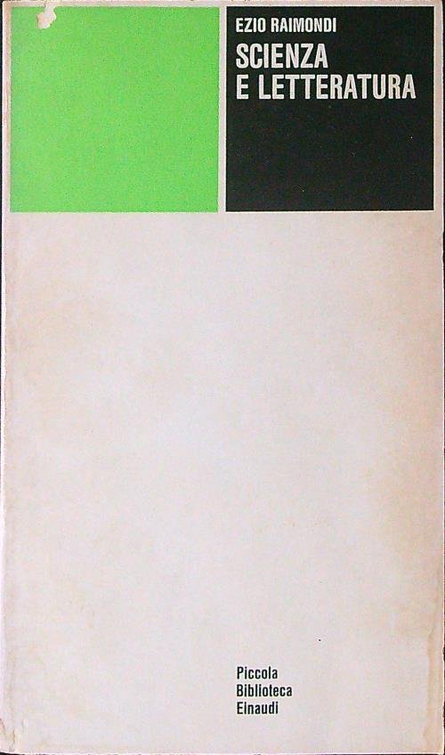 Scienza e letteratura
