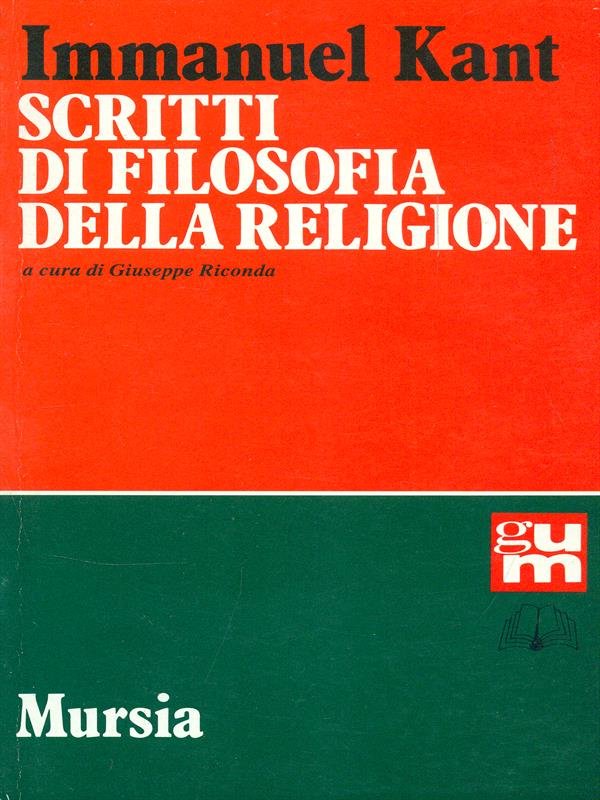 Scritti di filosofia della religione