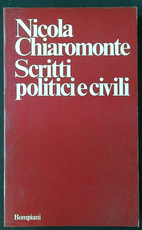 Scritti politici e civili