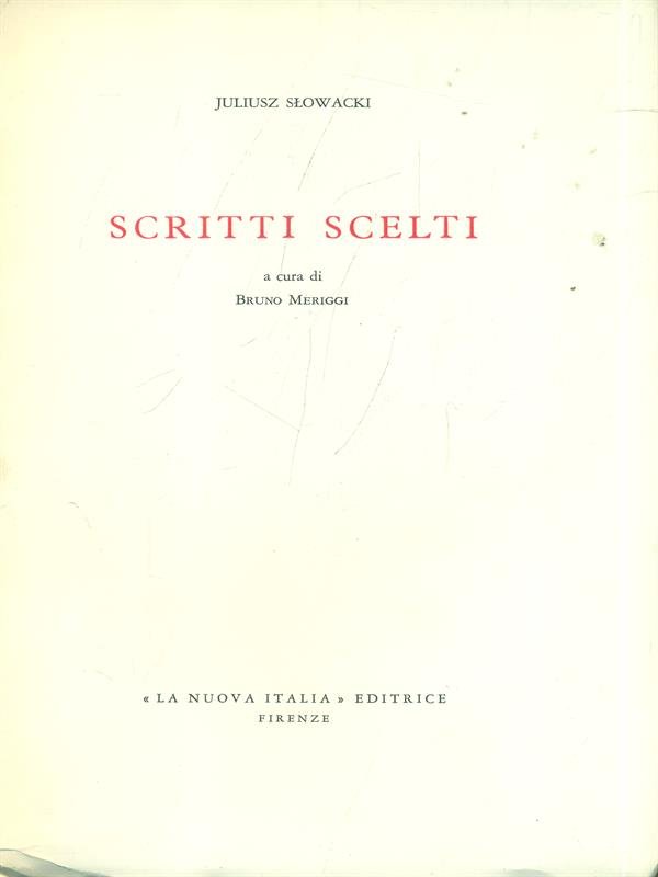 Scritti scelti