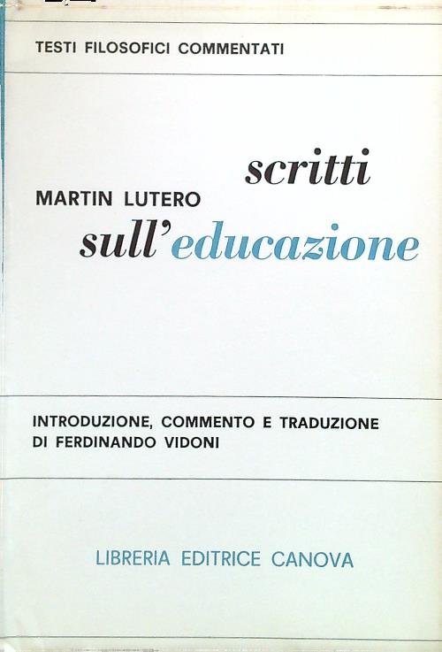 Scritti sull'educazione