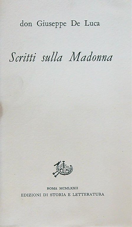 Scritti sulla Madonna