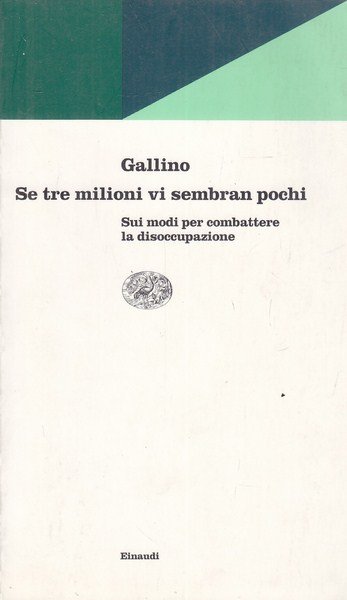 Se tre milioni vi sembran pochi