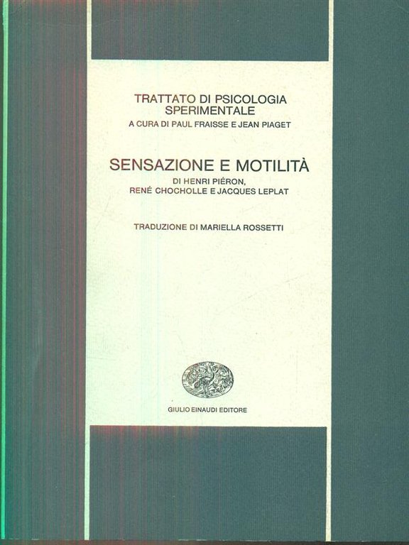 Sensazione e motilita' | Immagine Gallery 2