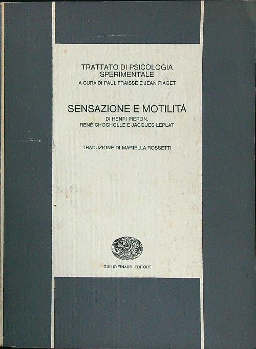 Sensazione e motilita' | Immagine Gallery 3