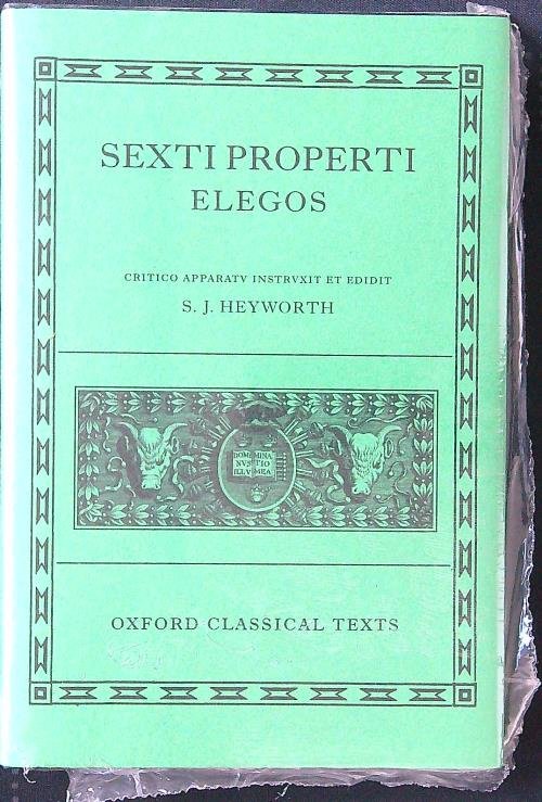 Sexti Properti Elegos