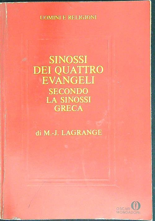 Sinossi dei quattro Vangeli secondo la sinossi greca