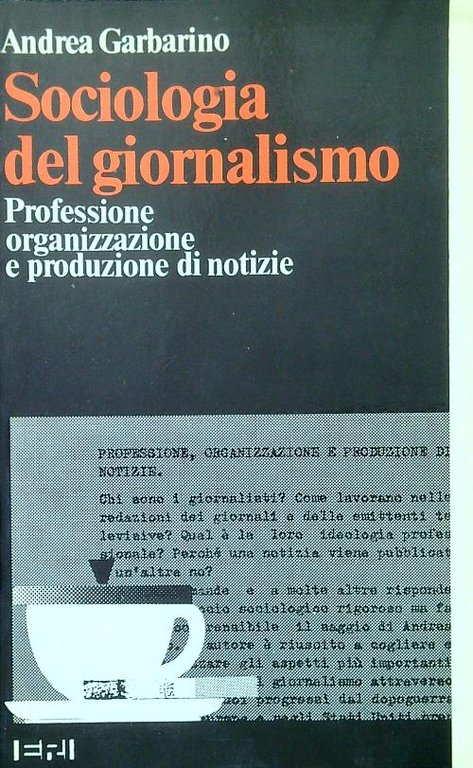 Sociologia del giornalismo